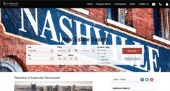 Desktop Screenshot of mynashvillehomesearch.com
